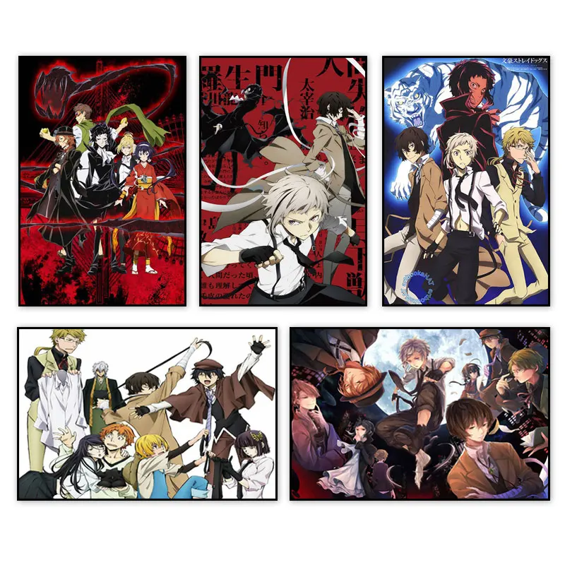 Bungo Stray Dogs Anime Poster And Prints Japanese Animation Cartoon Canvas Painting Living Room Home Decoration Wall Art Picture
Bungo Stray Dogs Anime Poster And Prints Japanese Animation Cartoon Canvas Painting Living Room Home Decoration Wall Art Picture