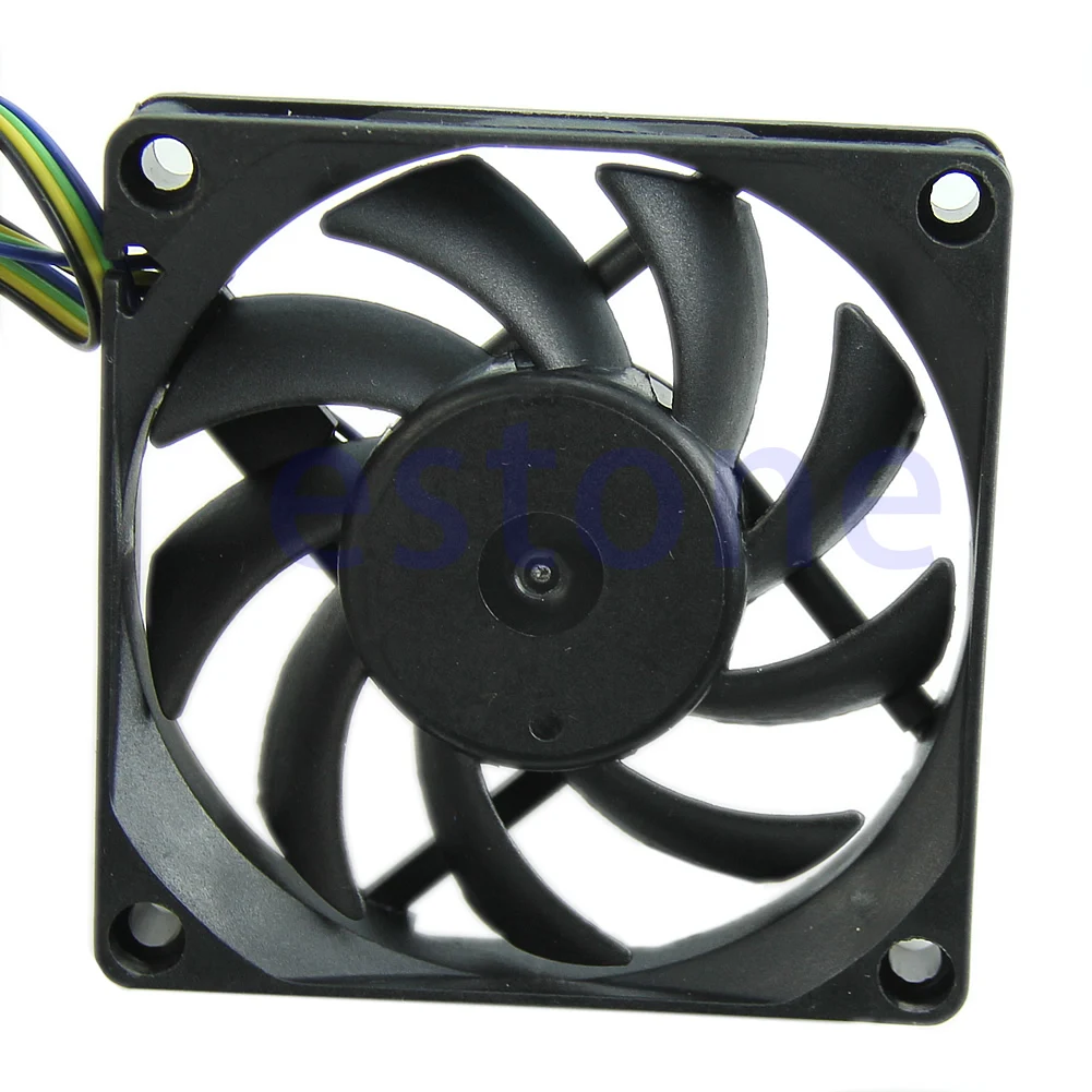 70mm x 15mm Brushless Fan DC 12V 4 Pin 9 Blade Cooling Cooler Brushless PC Computer Case Cooler Cooling Fan 2019 New
70mm x 15mm Brushless Fan DC 12V 4 Pin 9 Blade Cooling Cooler Brushless PC Computer Case Cooler Cooling Fan 2019 New