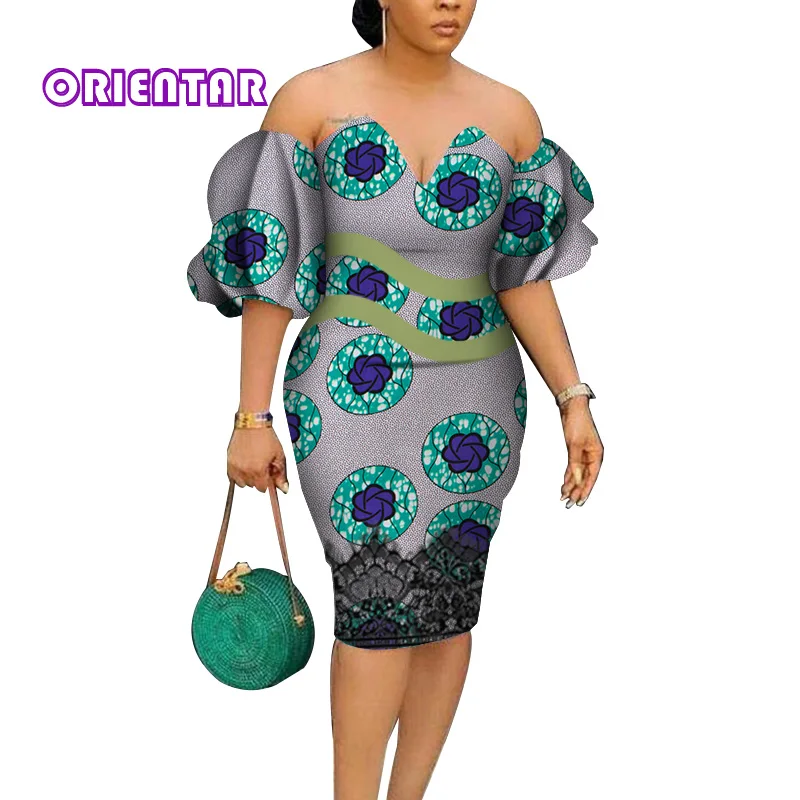 M Size In Stock Women African Mid-Calf Dress Fashion Off Shoulder Ankara Dress Robe Africaine WY4522-XH
M Size In Stock Women African Mid-Calf Dress Fashion Off Shoulder Ankara Dress Robe Africaine WY4522-XH
