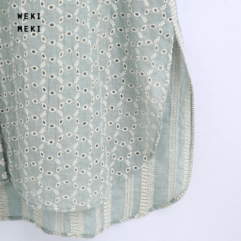 Woman Casual Long Sleeve Dress Polyester Fashion Embroidery Loose Dresses for Women Plus Size Green Mid Dress 5.27
Woman Casual Long Sleeve Dress Polyester Fashion Embroidery Loose Dresses for Women Plus Size Green Mid Dress 5.27