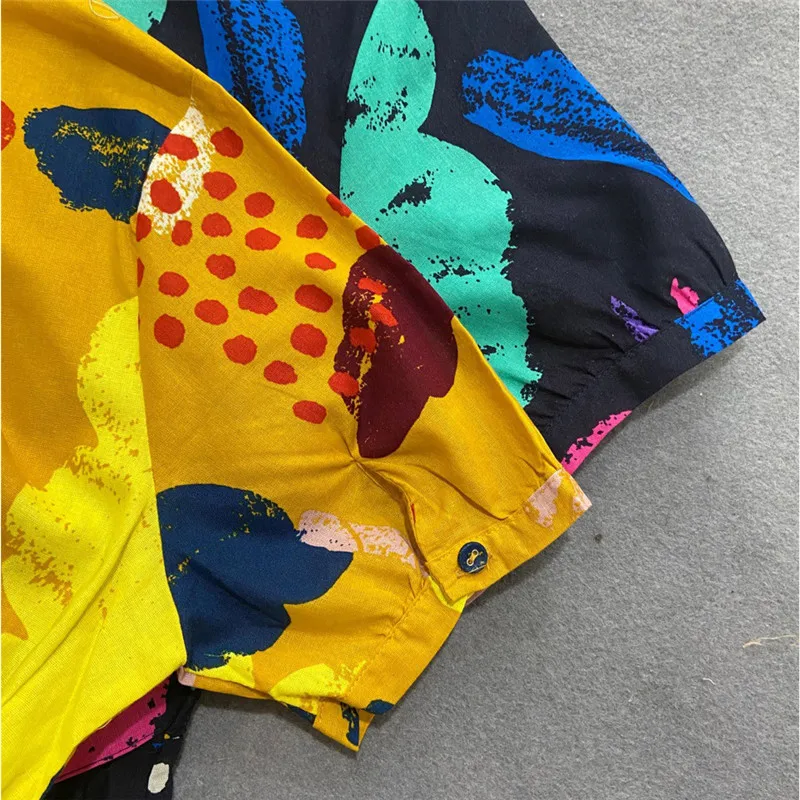 Johnature Summer New Print Bandage Dress Women 2021 Casual O-neck Short Sleeve Button Multi Color Loose Female Dresses
Johnature Summer New Print Bandage Dress Women 2021 Casual O-neck Short Sleeve Button Multi Color Loose Female Dresses
