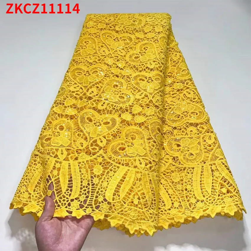 

Exquisite Nigerian ​African Tulle Net Lace Fabric Dragonfly Style ​ Soft Jacquard Cloth Party Dress 5 Yards/Lot ZLCZ11114