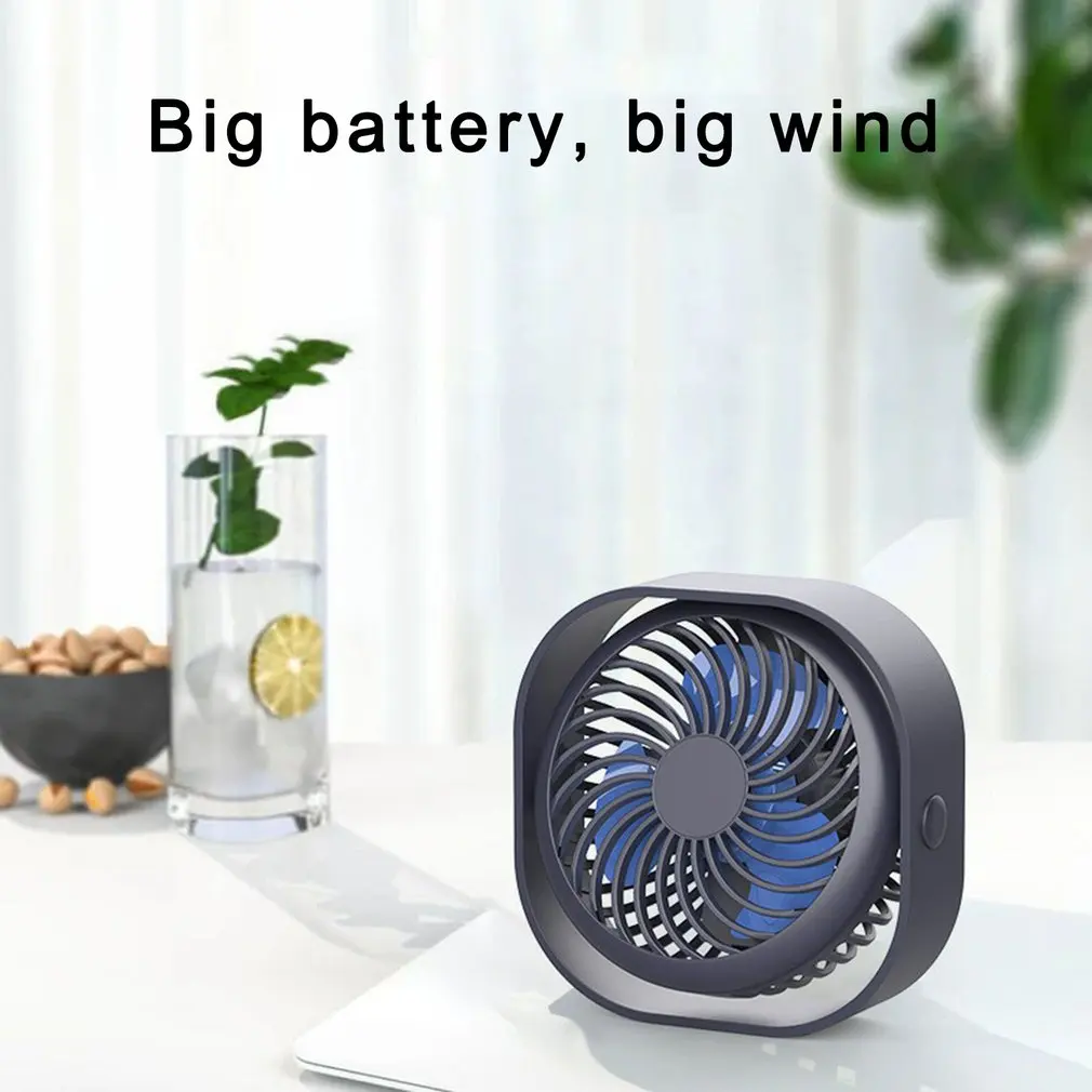 Portable Cooling Desktop Fan 3 Speed With 360 Degrees Rotation USB Rechargeable Fan For Office Household Traveling
Portable Cooling Desktop Fan 3 Speed With 360 Degrees Rotation USB Rechargeable Fan For Office Household Traveling
