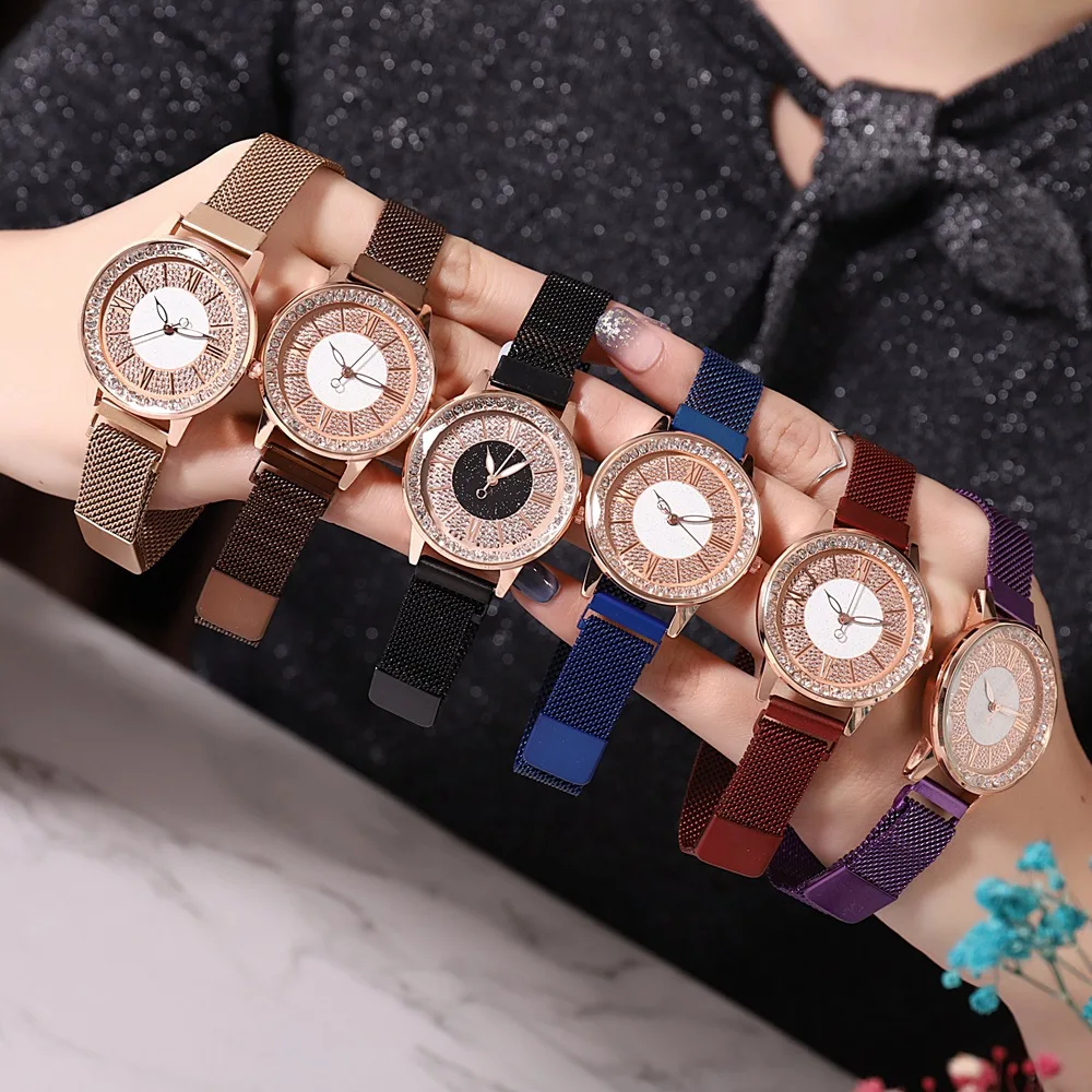 Fashion dragonfly watch ladies casual rose gold mesh band quartz unbranded female cheap price | Наручные часы