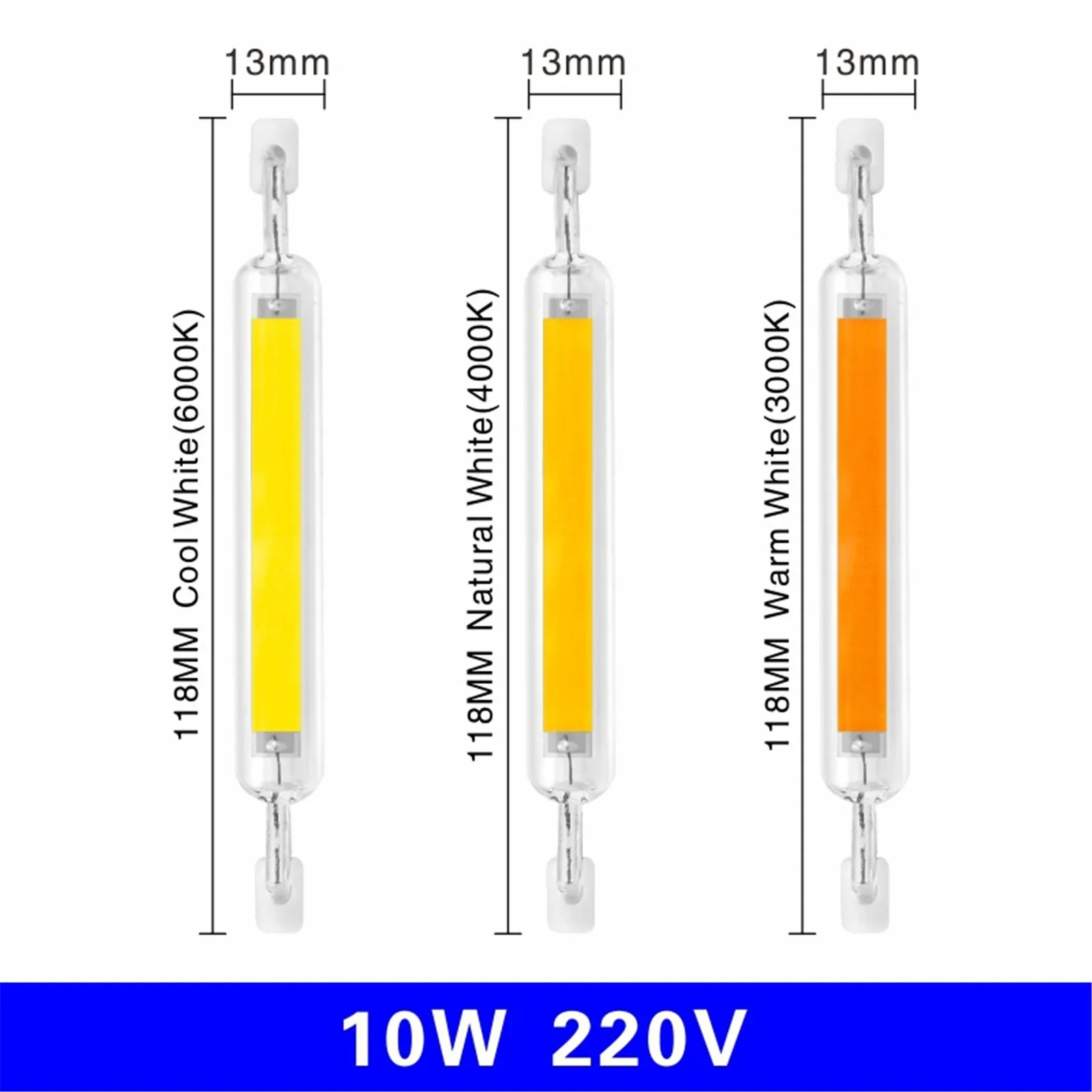Superbright Led R7s 10w 78mm118mm High Powerful Spotlight Ac 220v Cob Lamp Bulb Glass Tube Replace Halogen Lamp Light
Superbright Led R7s 10w 78mm118mm High Powerful Spotlight Ac 220v Cob Lamp Bulb Glass Tube Replace Halogen Lamp Light