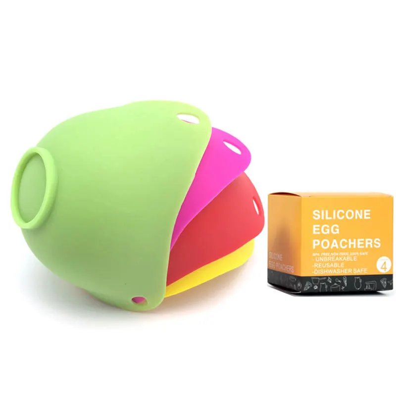Silicone Egg Poacher Poaching Pods Pan Mould 4pcs/set Kitchen Cooking Tools Accessories
Silicone Egg Poacher Poaching Pods Pan Mould 4pcs/set Kitchen Cooking Tools Accessories