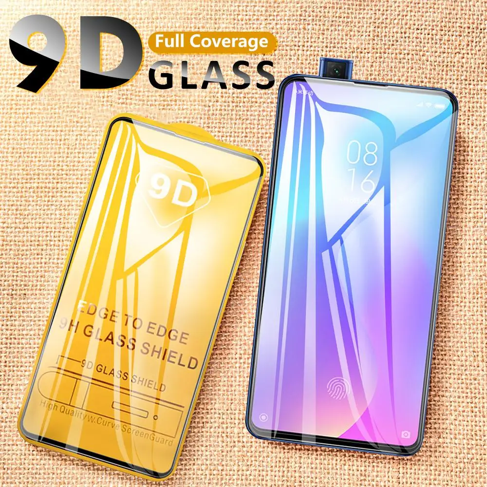 9D Защитное стекло для Xiaomi Mi 9 Lite A3 9T 10T Pro 10 5G защита экрана 9t CC9 CC9E se|Защитные стёкла