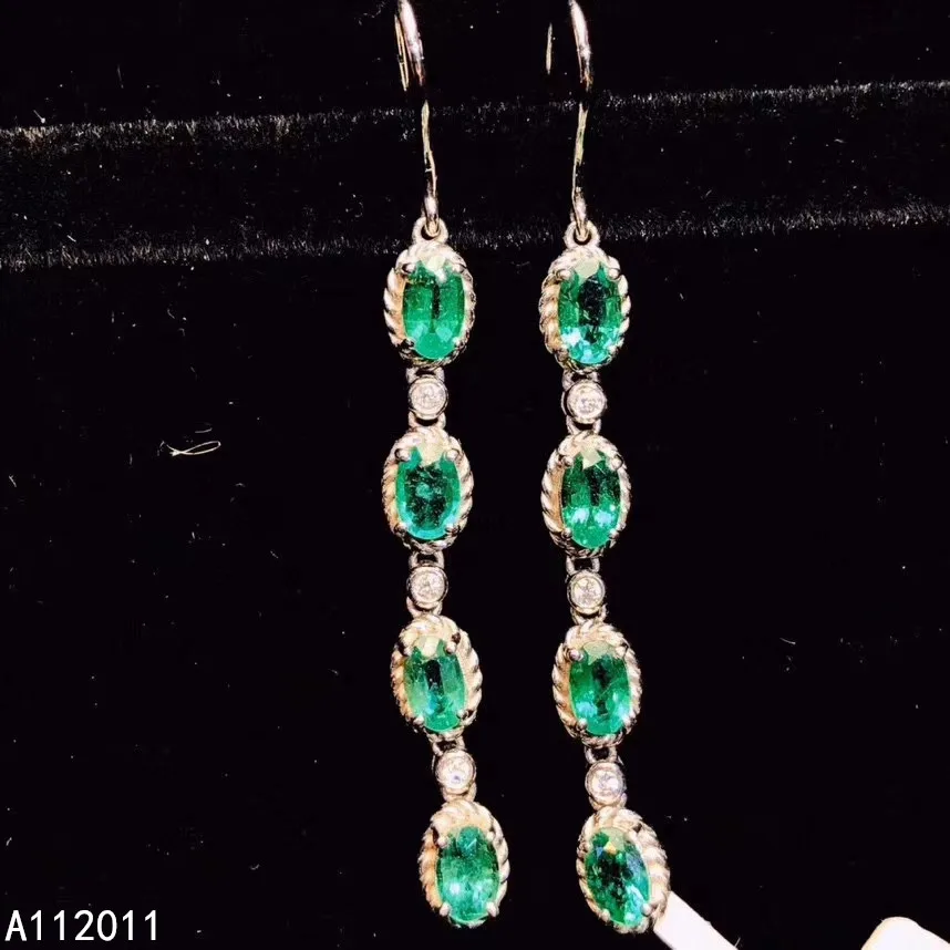 KJJEAXCMY Fine Jewelry 925 sterling silver inlaid natural Emerald female new earrings Eardrop classic support test hot selling
KJJEAXCMY Fine Jewelry 925 sterling silver inlaid natural Emerald female new earrings Eardrop classic support test hot selling