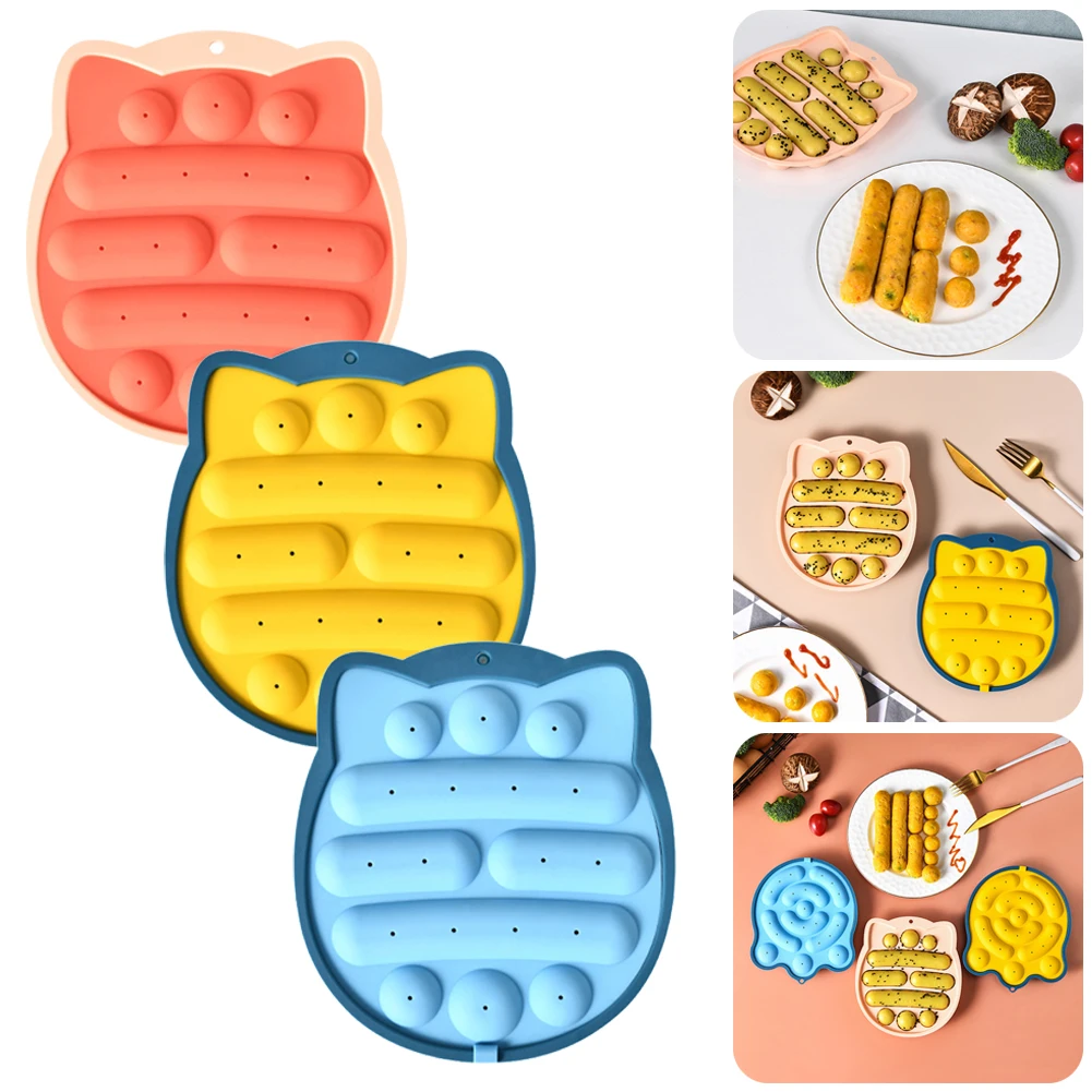 3 Set Sausage Maker Mold Silicone Sausage Mold 10 Cavities Homemade Hot Dog Maker Heat Resistant Non Stick Baby Food Mold New
3 Set Sausage Maker Mold Silicone Sausage Mold 10 Cavities Homemade Hot Dog Maker Heat Resistant Non Stick Baby Food Mold New