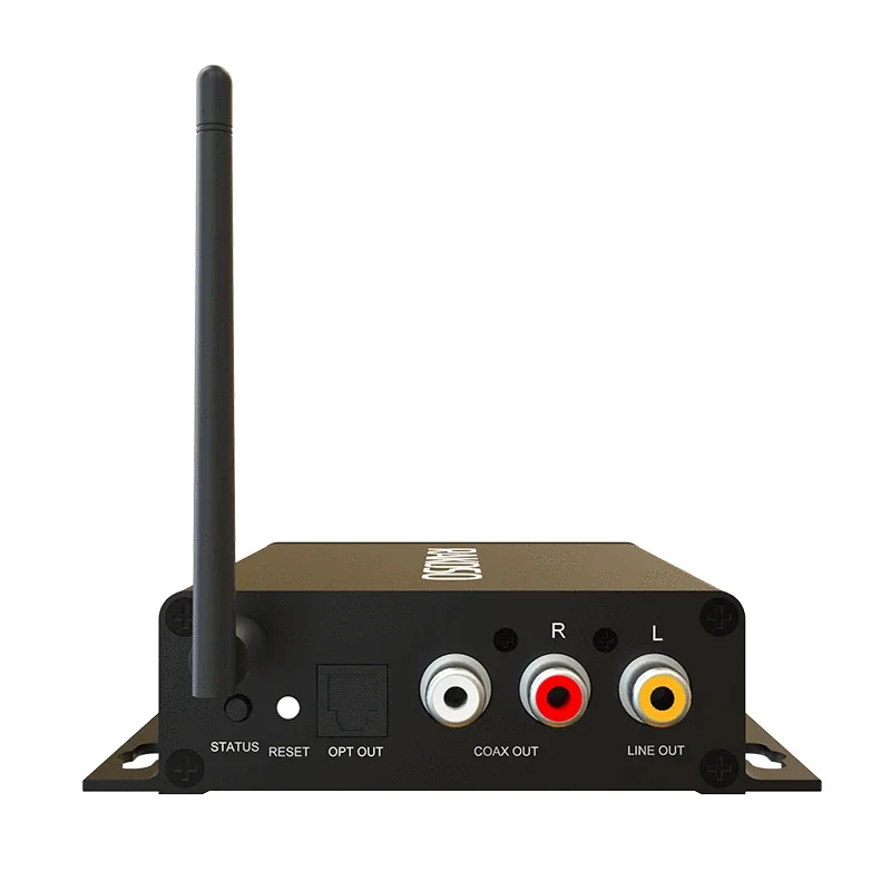 X10 WiFi Preamplifier Wireless Audio Receiver with ESS DAC Optical Coaxial HiFi Multi-room Airplay Spotify Free Android IOS APP |