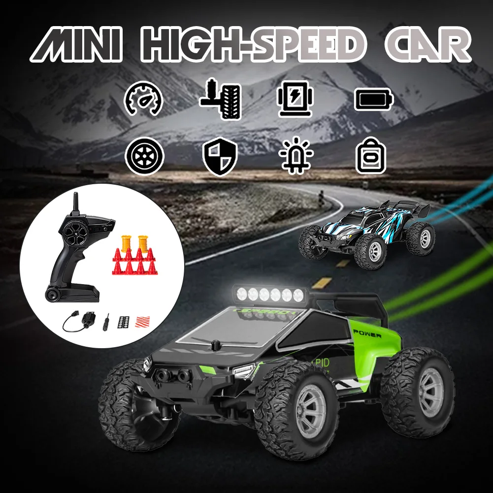 1:32 RC Cars Remote Control Off-Road Vehicles 4CH Monster Truck 2 Speed Modes, 12+mph for Kids and Adults
1:32 RC Cars Remote Control Off-Road Vehicles 4CH Monster Truck 2 Speed Modes, 12+mph for Kids and Adults