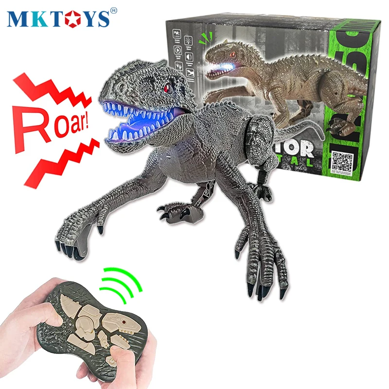 MKTOYS динозавр RC Игрушки для мальчиков дистанционного Управление электронный