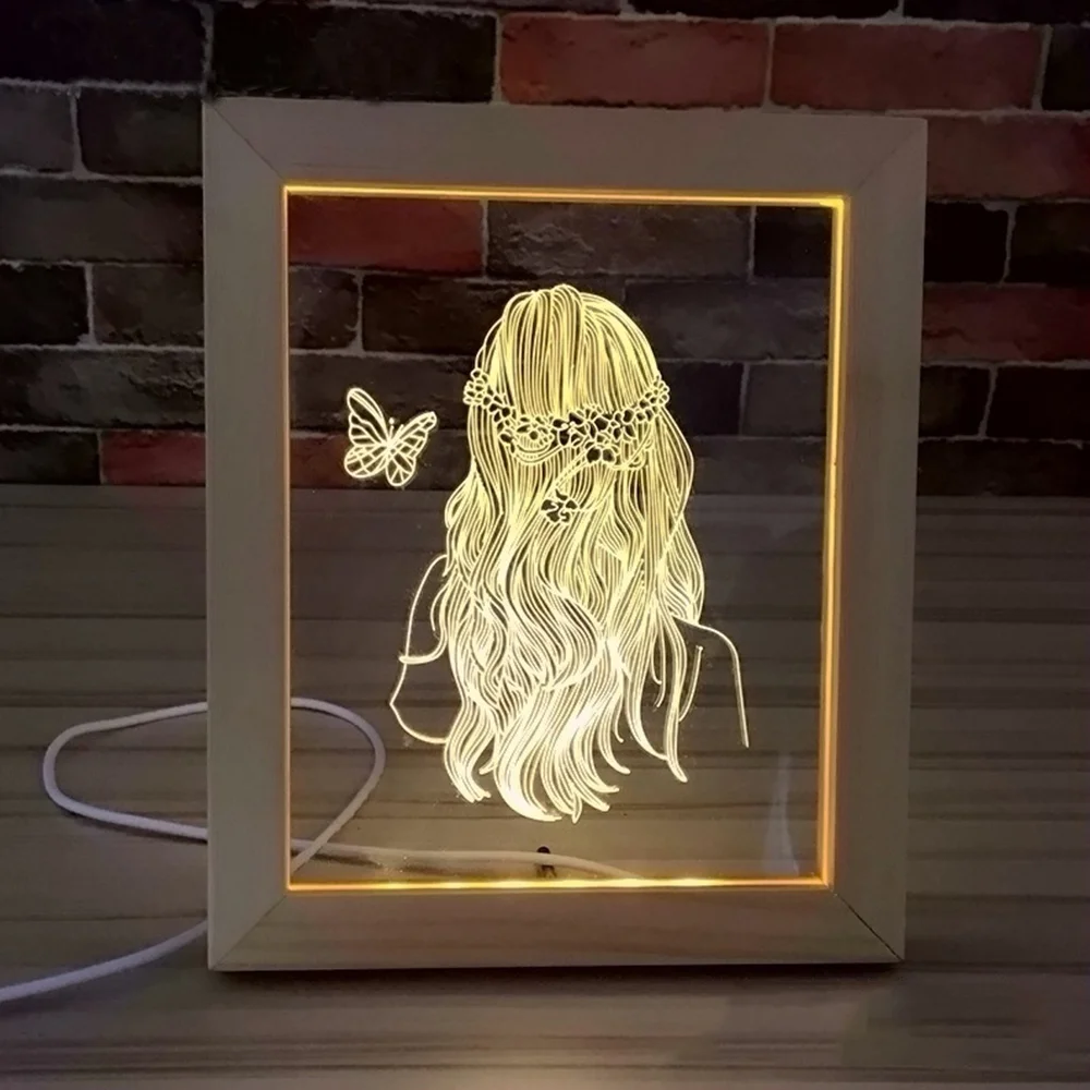 3D LED Photo Frame Night Light Photo Frame Abstract Illusion LED Table Lamps For Bedroom Living Room Art Decor Christmas Valenti
3D LED Photo Frame Night Light Photo Frame Abstract Illusion LED Table Lamps For Bedroom Living Room Art Decor Christmas Valenti