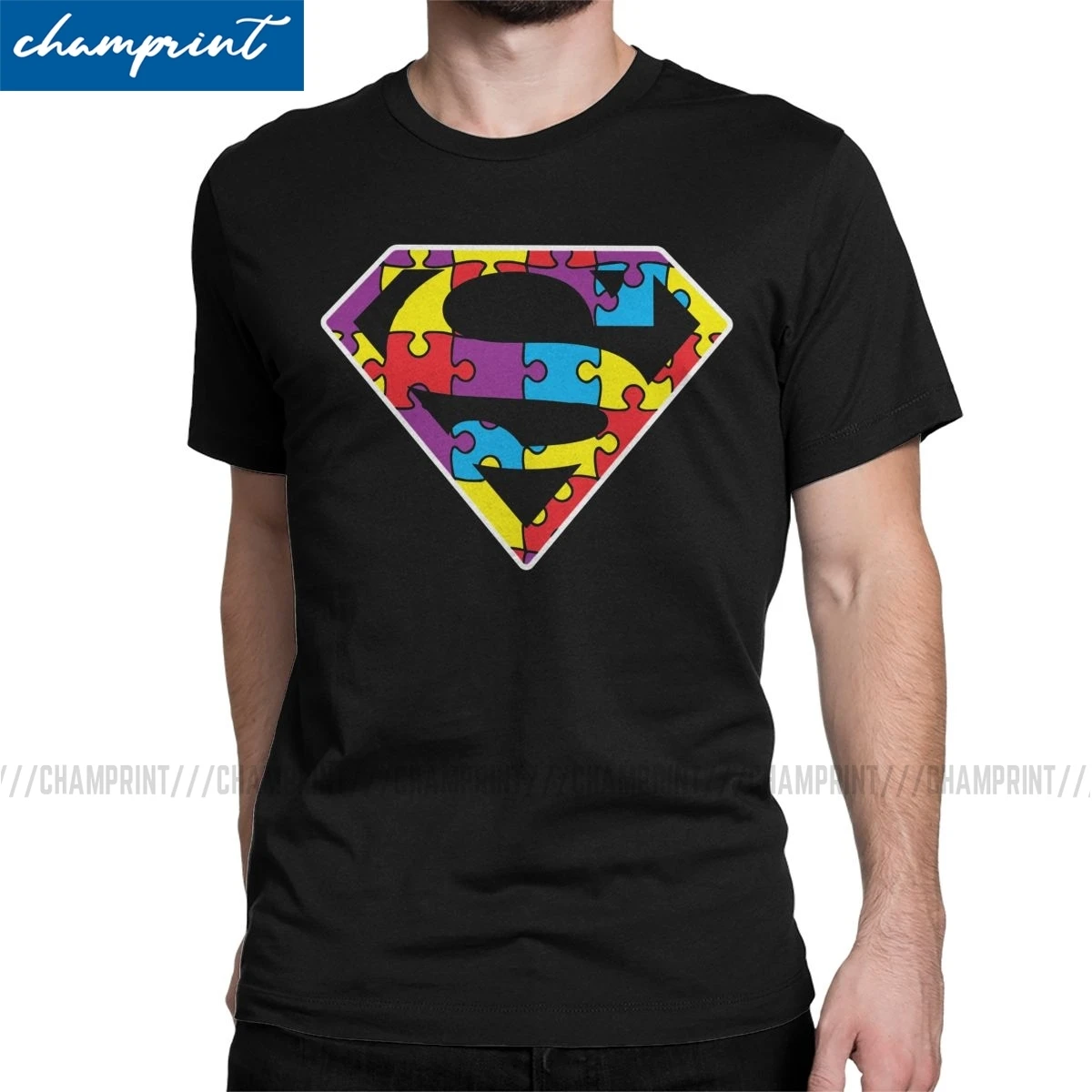 Men's Autism Superhero T Shirt Autismo Autistic Awareness 100% Cotton Clothing Awesome Short Sleeve O Neck Tees Summer T-Shirts
Men's Autism Superhero T Shirt Autismo Autistic Awareness 100% Cotton Clothing Awesome Short Sleeve O Neck Tees Summer T-Shirts