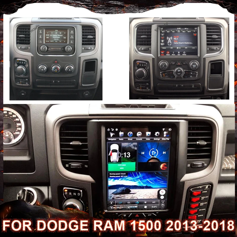 Автомобильный радиоприемник Android 9,0 PX6 128G 10,4 дюймов для Dodge RAM 1500 2013 -2018 WIFI стерео аудио мультимедийный плеер HD экран головное устройство
Автомобильный радиоприемник Android 9,0 PX6 128G 10,4 дюймов для Dodge RAM 1500 2013 -2018 WIFI стерео аудио мультимедийный плеер HD экран головное устройство
