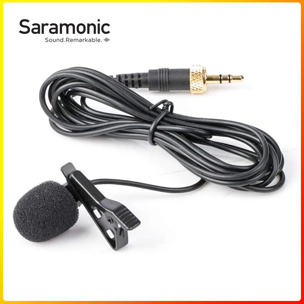 Всенаправленный петличный микрофон Saramonic SR-UM10-M1, со штекером 3,5 мм, для UwMic9, UwMic10, VmicLink5/15
Всенаправленный петличный микрофон Saramonic SR-UM10-M1, со штекером 3,5 мм, для UwMic9, UwMic10, VmicLink5/15