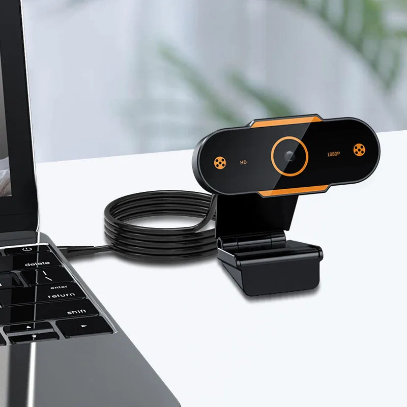HD Webcam 1080P Mini Camera USB Driver-Free Built-In Dual Microphones Webcamera For Live Broadcast Video Calling Conference Work
HD Webcam 1080P Mini Camera USB Driver-Free Built-In Dual Microphones Webcamera For Live Broadcast Video Calling Conference Work