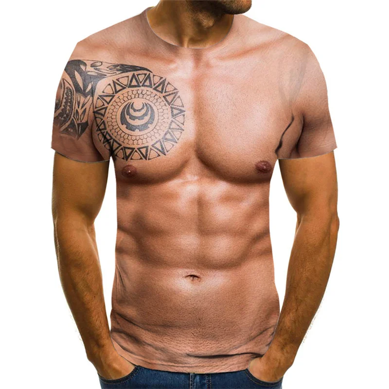 The hottest selling fun 3D muscle T-shirts for children in summer, fitness T-shirts, streetwear, 3D printed fake muscle T-shirts
The hottest selling fun 3D muscle T-shirts for children in summer, fitness T-shirts, streetwear, 3D printed fake muscle T-shirts