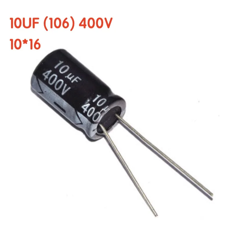 20PCS/LOT 10UF 400V 10*16 Aluminum electrolytic capacitor 10uF 400V 10*16 Electrolytic Capacitor 400v 10uf
20PCS/LOT 10UF 400V 10*16 Aluminum electrolytic capacitor 10uF 400V 10*16 Electrolytic Capacitor 400v 10uf