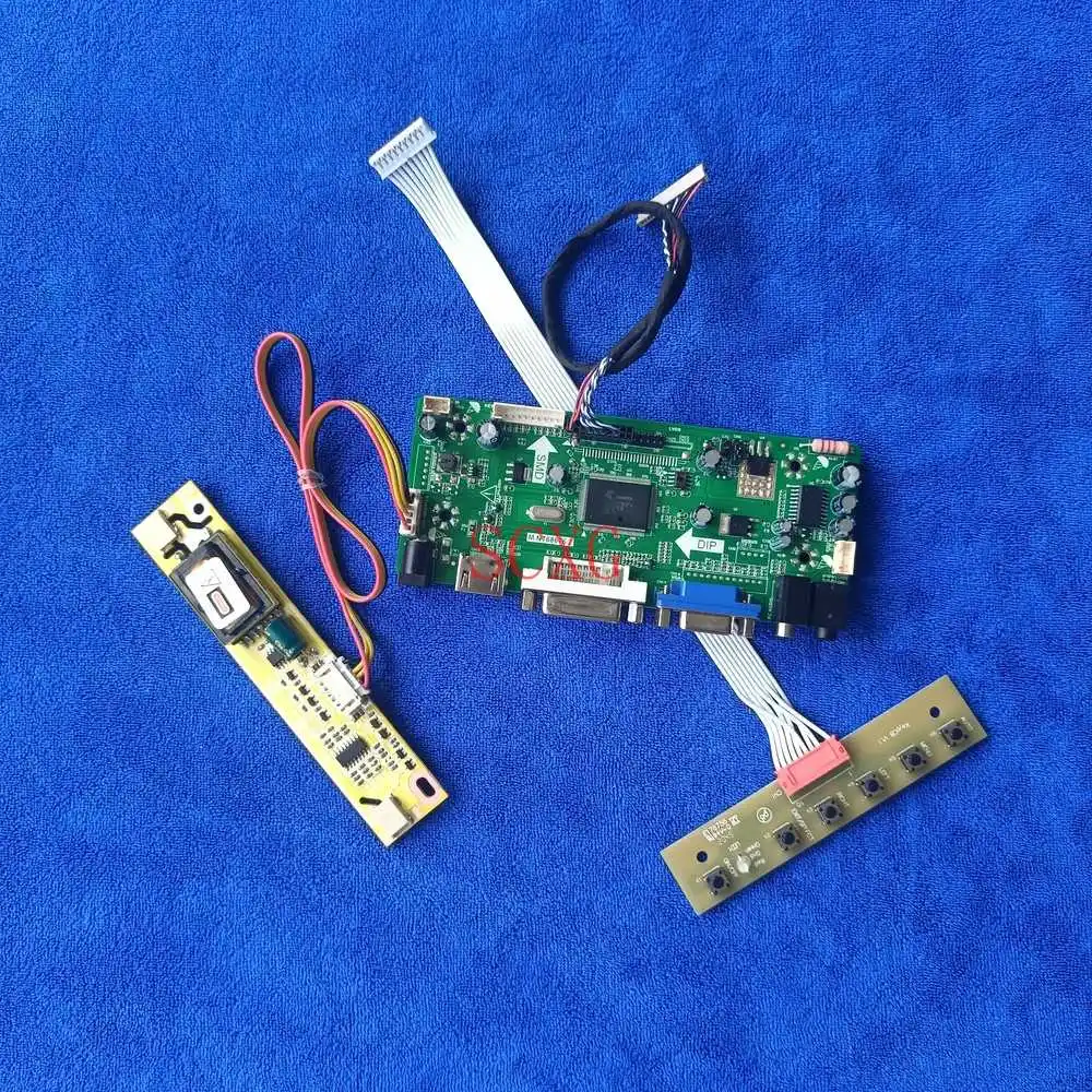 1024*768 LCD Display 20-Pin LVDS MNT68676 Controller Driver Board 2CCFL DIY Kit HDMI-compatible DVI VGA Fit G150X1/M150X4/M150X5
1024*768 LCD Display 20-Pin LVDS MNT68676 Controller Driver Board 2CCFL DIY Kit HDMI-compatible DVI VGA Fit G150X1/M150X4/M150X5