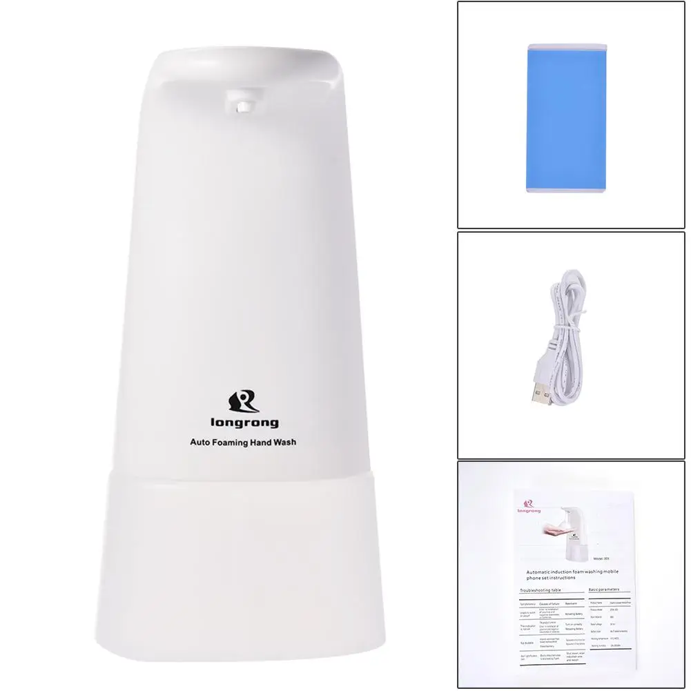 Automatic Sensor Liquid Soap Dispenser Intelligent Infrared Induction Usb Foam Dispenser Hand Washing Device For Bathroom
Automatic Sensor Liquid Soap Dispenser Intelligent Infrared Induction Usb Foam Dispenser Hand Washing Device For Bathroom