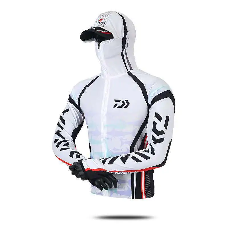 DAIWA 2021 New Arrival Men Fishing Clothing Outdoor Hooded Zipper Fishing Shirts Quick Dry Anti UV Fishing Jackets Jerseys
DAIWA 2021 New Arrival Men Fishing Clothing Outdoor Hooded Zipper Fishing Shirts Quick Dry Anti UV Fishing Jackets Jerseys