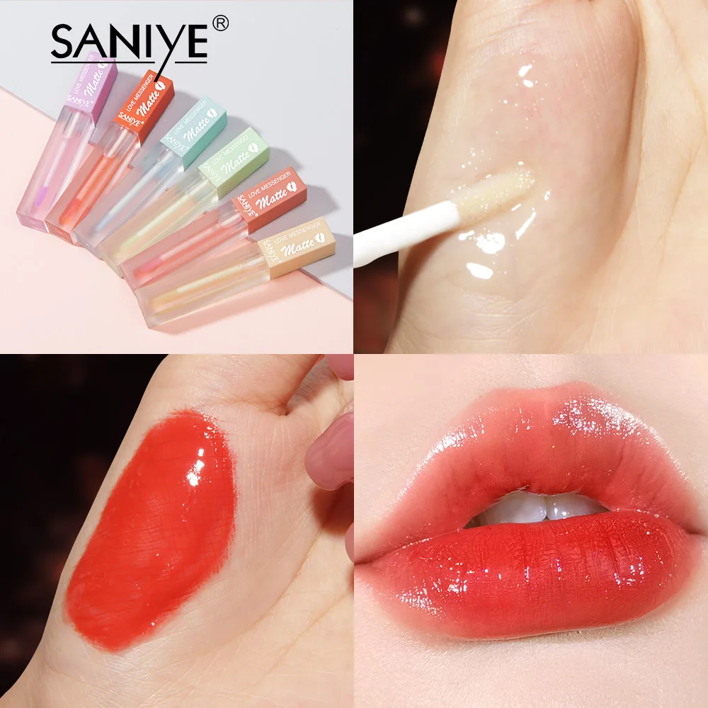 SANIYE 6 Colors Natural Fruit Crystal Lip Gloss Lip Plumper Oil Shiny Clear Lip Oil Moisturize Lip Oil Make Up Liquid Lipstick
SANIYE 6 Colors Natural Fruit Crystal Lip Gloss Lip Plumper Oil Shiny Clear Lip Oil Moisturize Lip Oil Make Up Liquid Lipstick