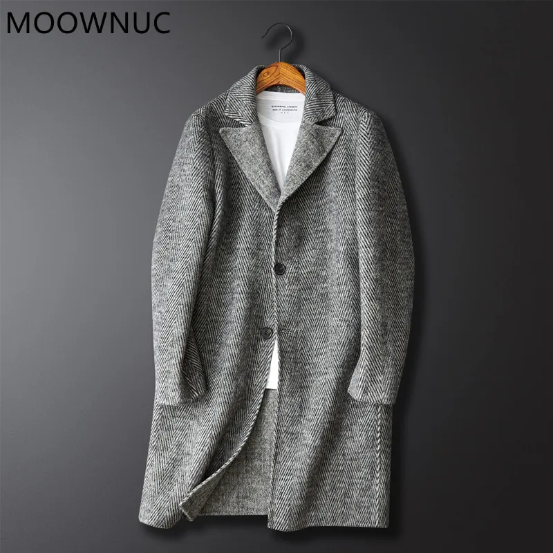 2021 Autumn And Winter New Youth Men'S Fashion Trend Warm Casual Double-Sided Coat Simple Wild Striped Long Men'S Clothing Coat
2021 Autumn And Winter New Youth Men'S Fashion Trend Warm Casual Double-Sided Coat Simple Wild Striped Long Men'S Clothing Coat