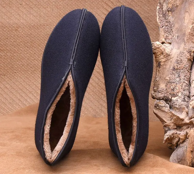 winter warm shaolin monk kung fu shoes zen lay meditation sneakers taoist taiji wushu martial arts | Спорт и развлечения