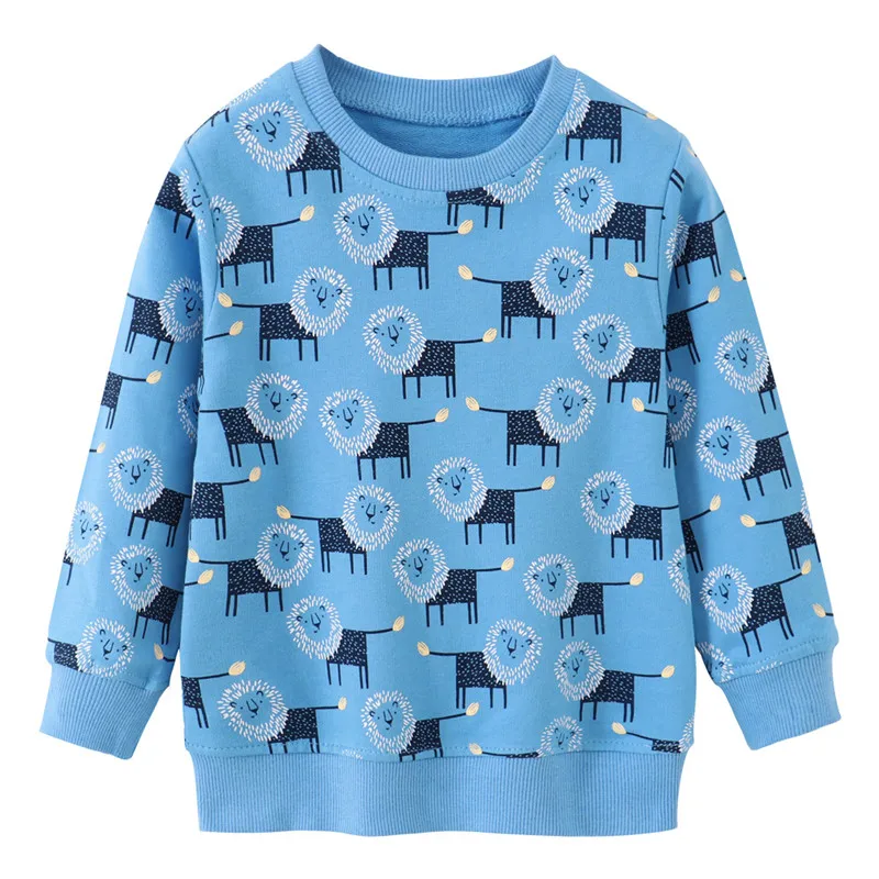 Jumping Meters New Arrival Kids Sweatshirts For Boys Girls Autumn Spring Clothes Hot Selling Children's Hooded Shirt Fashion Top
Jumping Meters New Arrival Kids Sweatshirts For Boys Girls Autumn Spring Clothes Hot Selling Children's Hooded Shirt Fashion Top