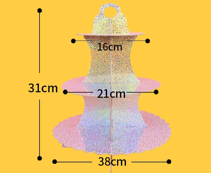 3-Layer Cake Display Stand Round Dessert Cake Paper Tray Rack Wedding Birthday Decorating Tools
3-Layer Cake Display Stand Round Dessert Cake Paper Tray Rack Wedding Birthday Decorating Tools