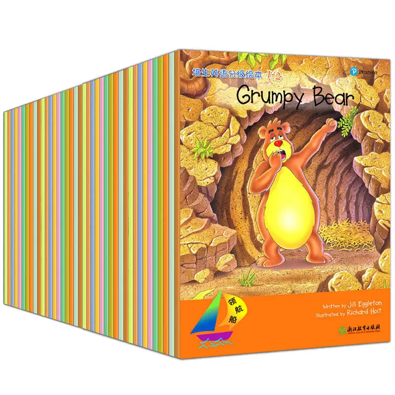 Pearson English Graded Reading Level1-4 Preschool Preparatory Level Children's Ladder Reading Enlightenment English Picture Book
Pearson English Graded Reading Level1-4 Preschool Preparatory Level Children's Ladder Reading Enlightenment English Picture Book