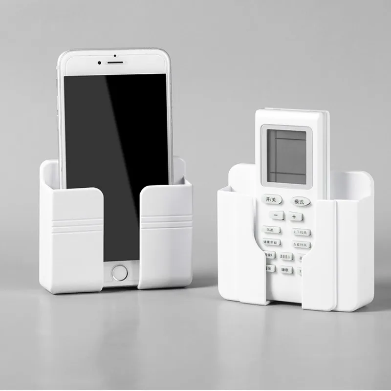 Wall-mounted Mobile Phone Storage Box Free Perforation Creative Remote Control Charger Storage Multifunction Holder Stand
Wall-mounted Mobile Phone Storage Box Free Perforation Creative Remote Control Charger Storage Multifunction Holder Stand