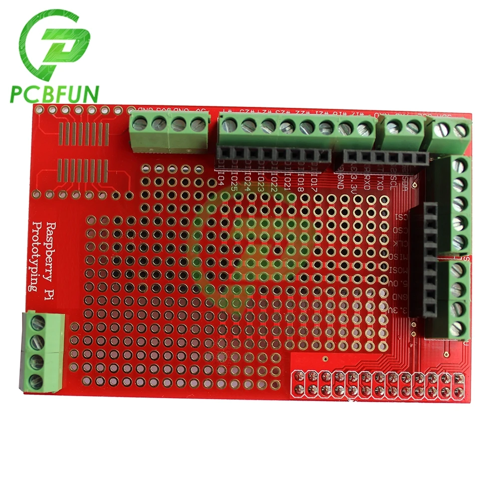Pcbfun новый прототип прототипов Щит Модуль для Raspberry Pi пластина Arduino Плата