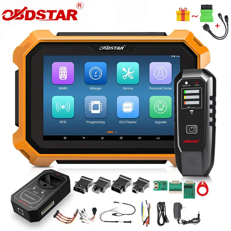 OBDSTAR X300 DP Plus PAD2 посылка пакет версия получите бесплатный конвертер Renault и адаптер
