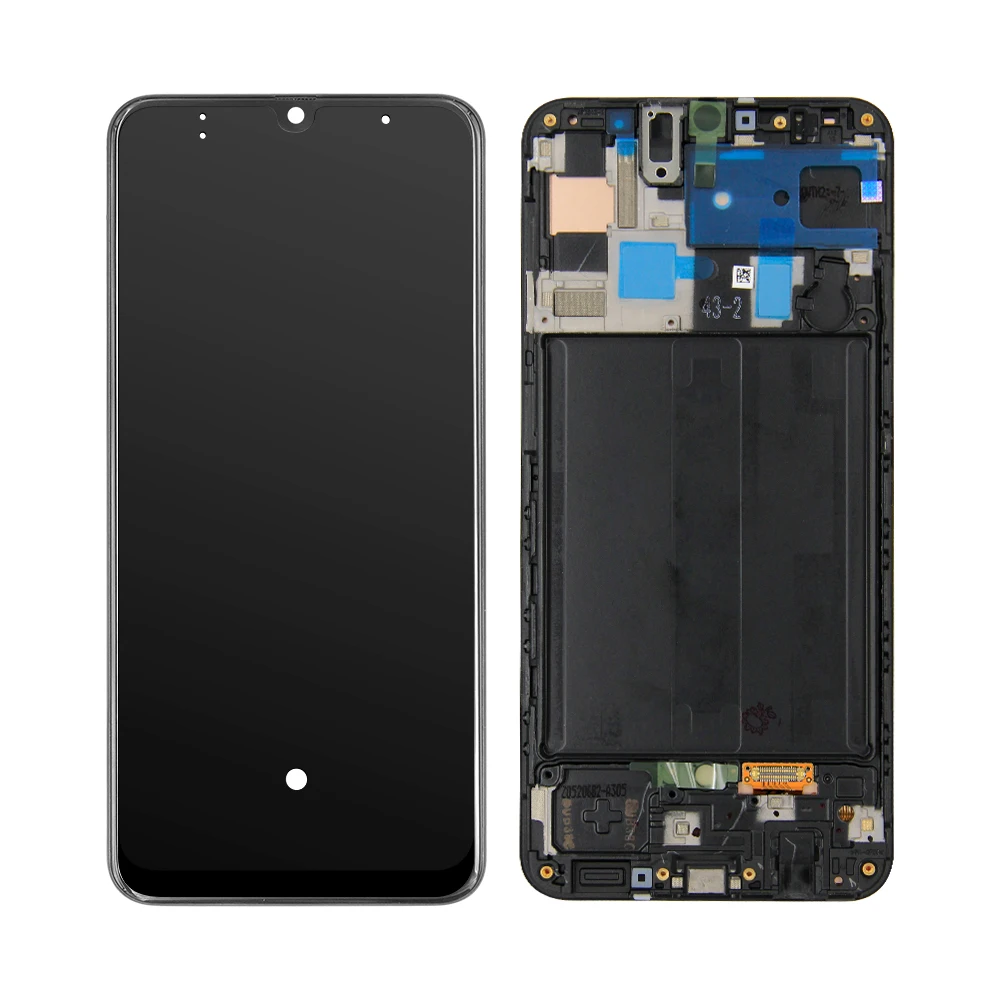 Для SAMSUNG A50 2019 SM A505U A505G A505FN A505GN A505FM/DS ЖК дисплей сенсорный экран дигитайзер с рамкой