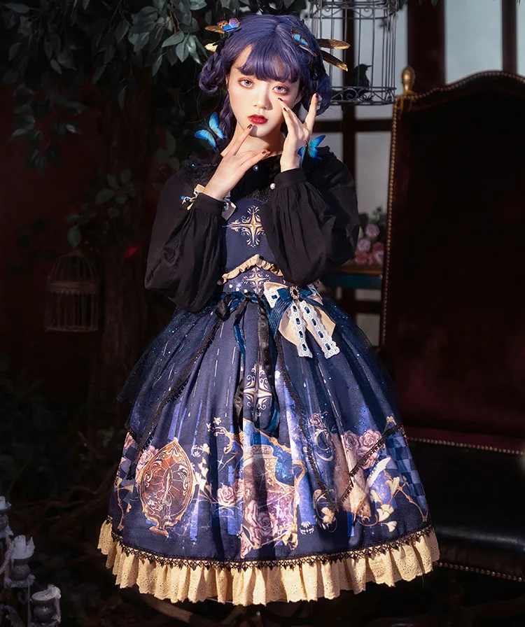 Preserved Flowers ~ Royal Princess Lolita JSK Midi Party Dress
Preserved Flowers ~ Royal Princess Lolita JSK Midi Party Dress