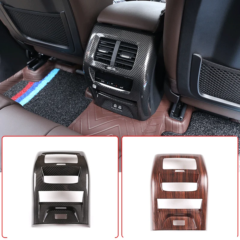 For 2020 BMW X3 X4 G01 G02 ABS carbon fiber pattern car styling rear air conditioner outlet Anti-kick cover sticker accessories
For 2020 BMW X3 X4 G01 G02 ABS carbon fiber pattern car styling rear air conditioner outlet Anti-kick cover sticker accessories