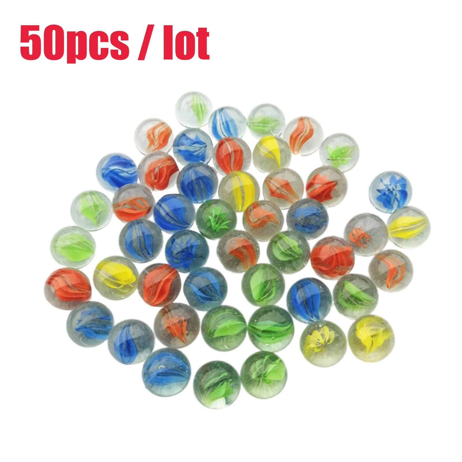 50pcs Glass Ball Squid Game Classic Childhood Toys Small Marbles Pat Toys Parent- Child Beads Bouncing Ball For Kids Collector
50pcs Glass Ball Squid Game Classic Childhood Toys Small Marbles Pat Toys Parent- Child Beads Bouncing Ball For Kids Collector