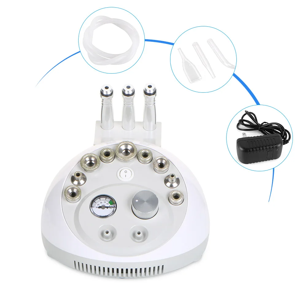 Diamond Microdermabrasion Dermabrasion Machine Water Spray Exfoliation Vacuum Skin Care Wrinkle Blackhead Removal Face Peeling
Diamond Microdermabrasion Dermabrasion Machine Water Spray Exfoliation Vacuum Skin Care Wrinkle Blackhead Removal Face Peeling