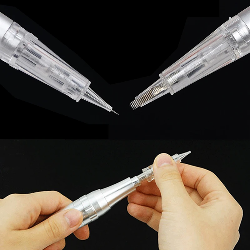 10PCS/30PCS/50PCS Tattoo cartridge Needles 1R 3R 5R 5F 7F 7R Micro Needle Replacement Head snap machine Permanent Tattoo
10PCS/30PCS/50PCS Tattoo cartridge Needles 1R 3R 5R 5F 7F 7R Micro Needle Replacement Head snap machine Permanent Tattoo