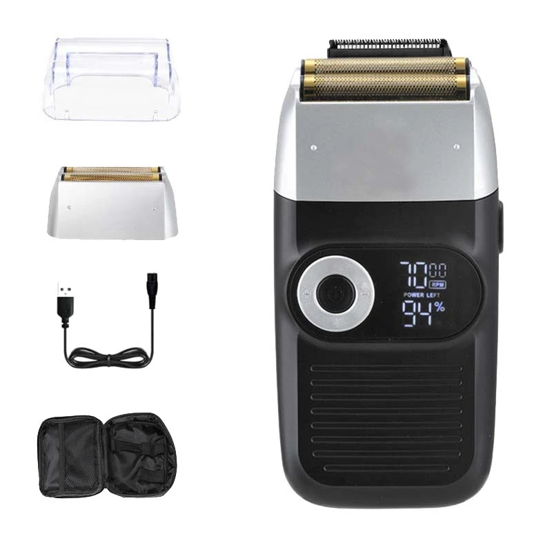 Twin Blade Reciprocating Beard Razor Face Care Multifunction Strong Trimmer Rechargeable Cordless Shaver for Men
Twin Blade Reciprocating Beard Razor Face Care Multifunction Strong Trimmer Rechargeable Cordless Shaver for Men