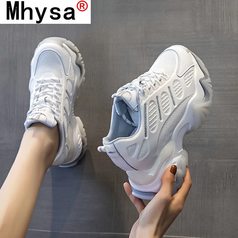 2021 Women's Chunky Sneakers Spring New Platform Women Vulcanize Shoes Fashion Mesh Breathable Walking Casual Shoes Dad Shoes
2021 Women's Chunky Sneakers Spring New Platform Women Vulcanize Shoes Fashion Mesh Breathable Walking Casual Shoes Dad Shoes