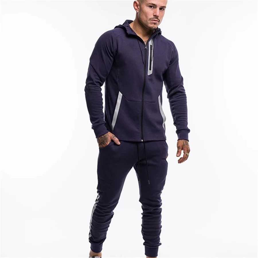 Fashion New Men Leisure Set Hoodie and Pants Joggers Outfits reflective Tracksuit Set Mens stitching Suit Clothing 2021
Fashion New Men Leisure Set Hoodie and Pants Joggers Outfits reflective Tracksuit Set Mens stitching Suit Clothing 2021