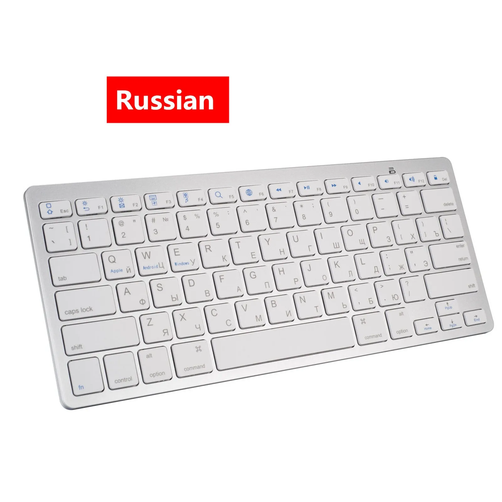 2021 HIPERDEAL(HIPERDEAL) New And High Quality Universal Wireless Bluetooth Keyboard Ultra Slim Hebrew Russian 9.7 inch
2021 HIPERDEAL(HIPERDEAL) New And High Quality Universal Wireless Bluetooth Keyboard Ultra Slim Hebrew Russian 9.7 inch
