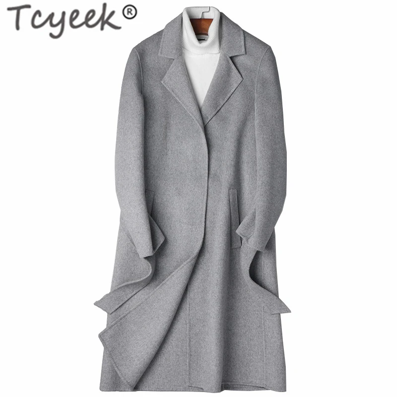 Tcyeek 2020 New Brand Jacket Winter Wool Coat Men Casaco Korean Fashion Warm Long Woolen Coat Autumn Streetwear Cloth Hiver 8809
Tcyeek 2020 New Brand Jacket Winter Wool Coat Men Casaco Korean Fashion Warm Long Woolen Coat Autumn Streetwear Cloth Hiver 8809