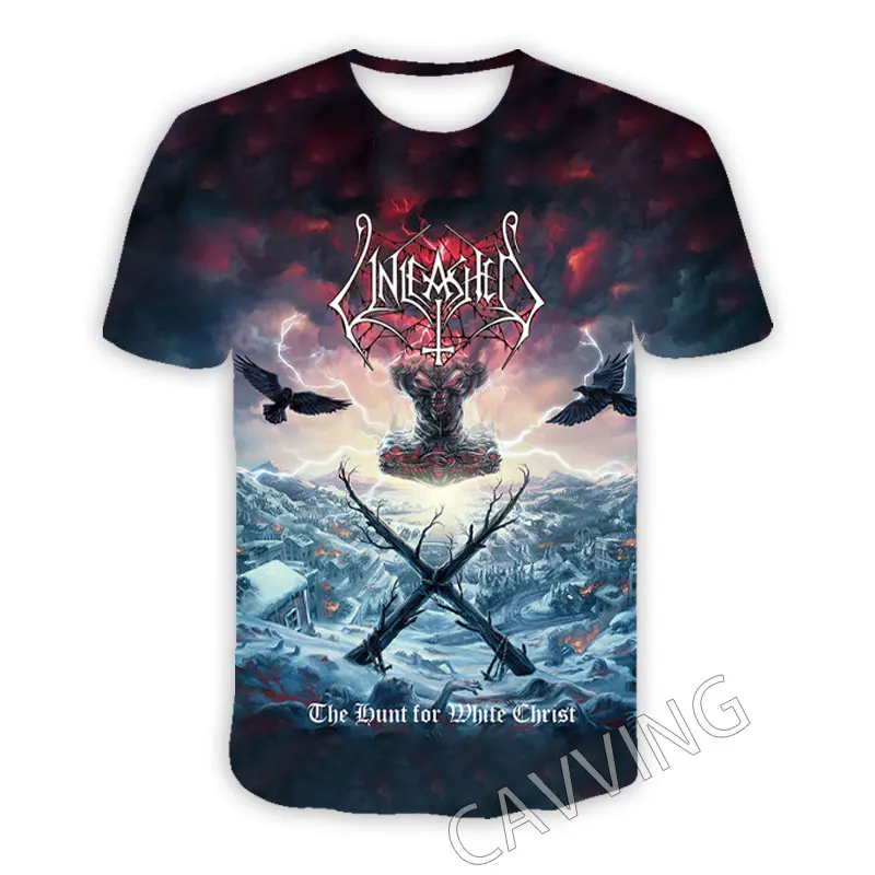 CAVVING 3D Printed Unleashed Rock Casual T-shirts Hip Hop Tee Shirts Harajuku Styles Tops Clothing for Men/women
CAVVING 3D Printed Unleashed Rock Casual T-shirts Hip Hop Tee Shirts Harajuku Styles Tops Clothing for Men/women