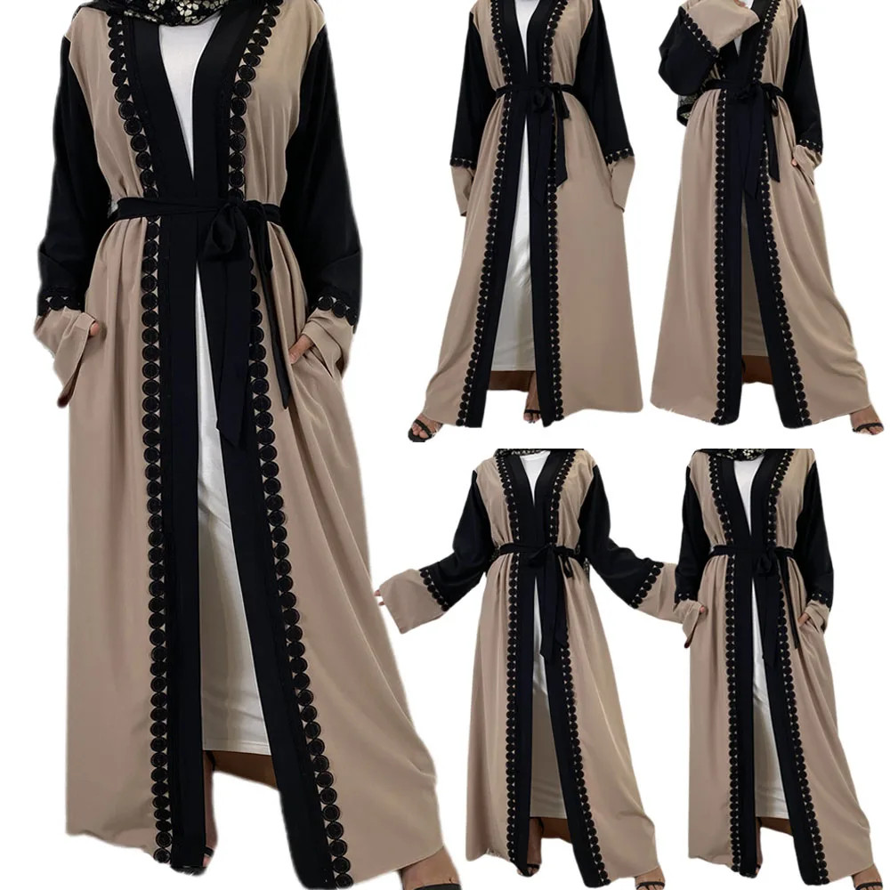 Abayas Muslim For Women Open Kimono Middle East Dubai Kaftan Islamic Eid Ramadan Maxi Robe Arabic Jilbab Cardigan Spring Autumn
Abayas Muslim For Women Open Kimono Middle East Dubai Kaftan Islamic Eid Ramadan Maxi Robe Arabic Jilbab Cardigan Spring Autumn