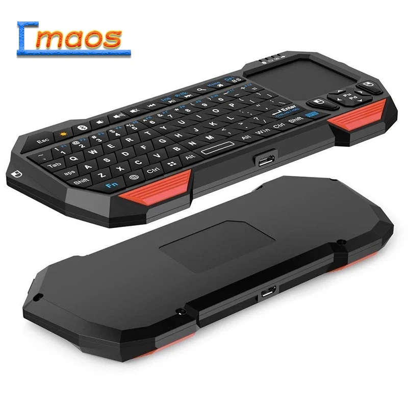 Mini Bluetooth Keyboard Ergonomic Computer Wireless Keyboard Touchpad for Smart TV Projector Compatible with Android iOS Windows
Mini Bluetooth Keyboard Ergonomic Computer Wireless Keyboard Touchpad for Smart TV Projector Compatible with Android iOS Windows