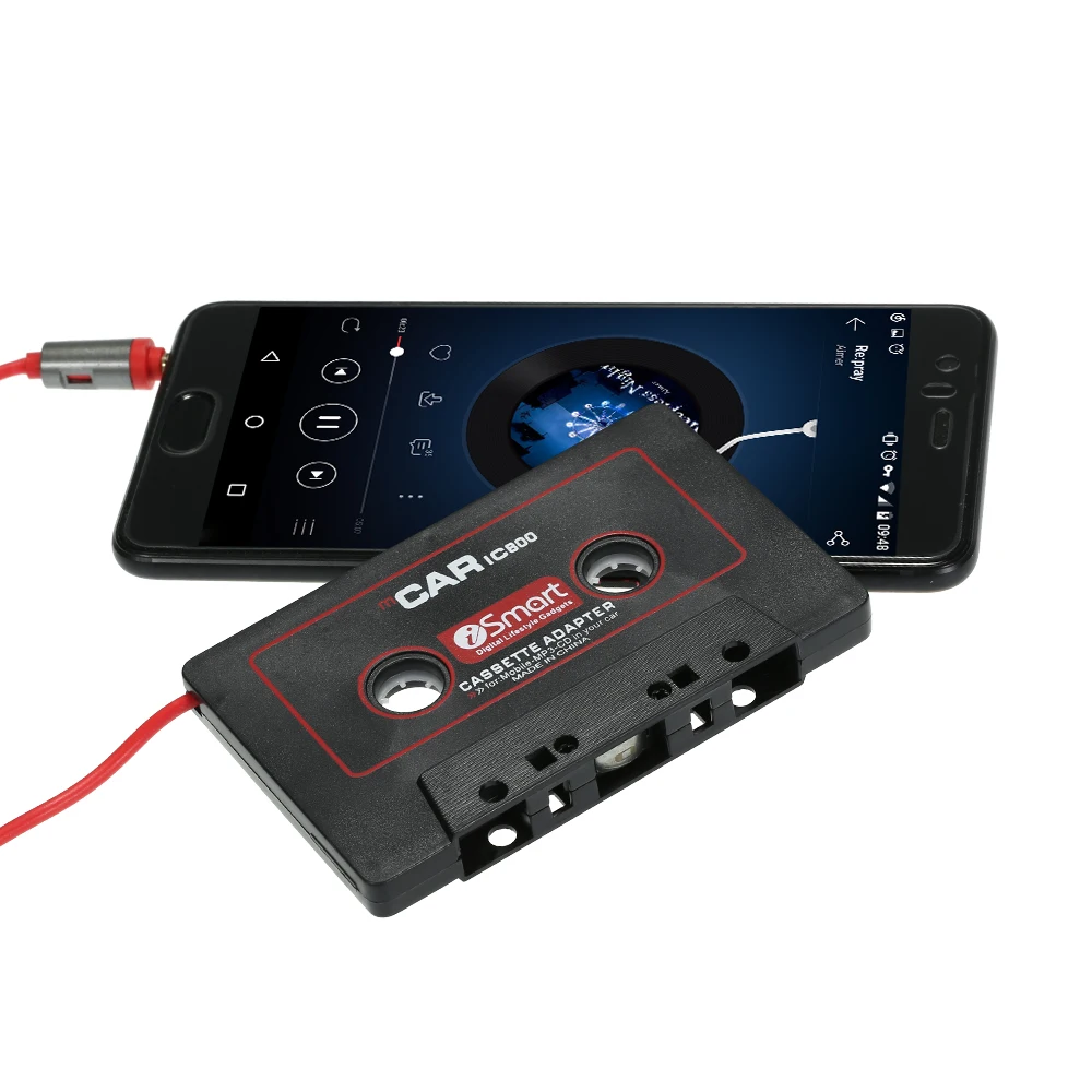 Audio AUX Car Cassette Tape Adapter Converter 3.5MM Fit for IOS Andriod Phone MP3
Audio AUX Car Cassette Tape Adapter Converter 3.5MM Fit for IOS Andriod Phone MP3